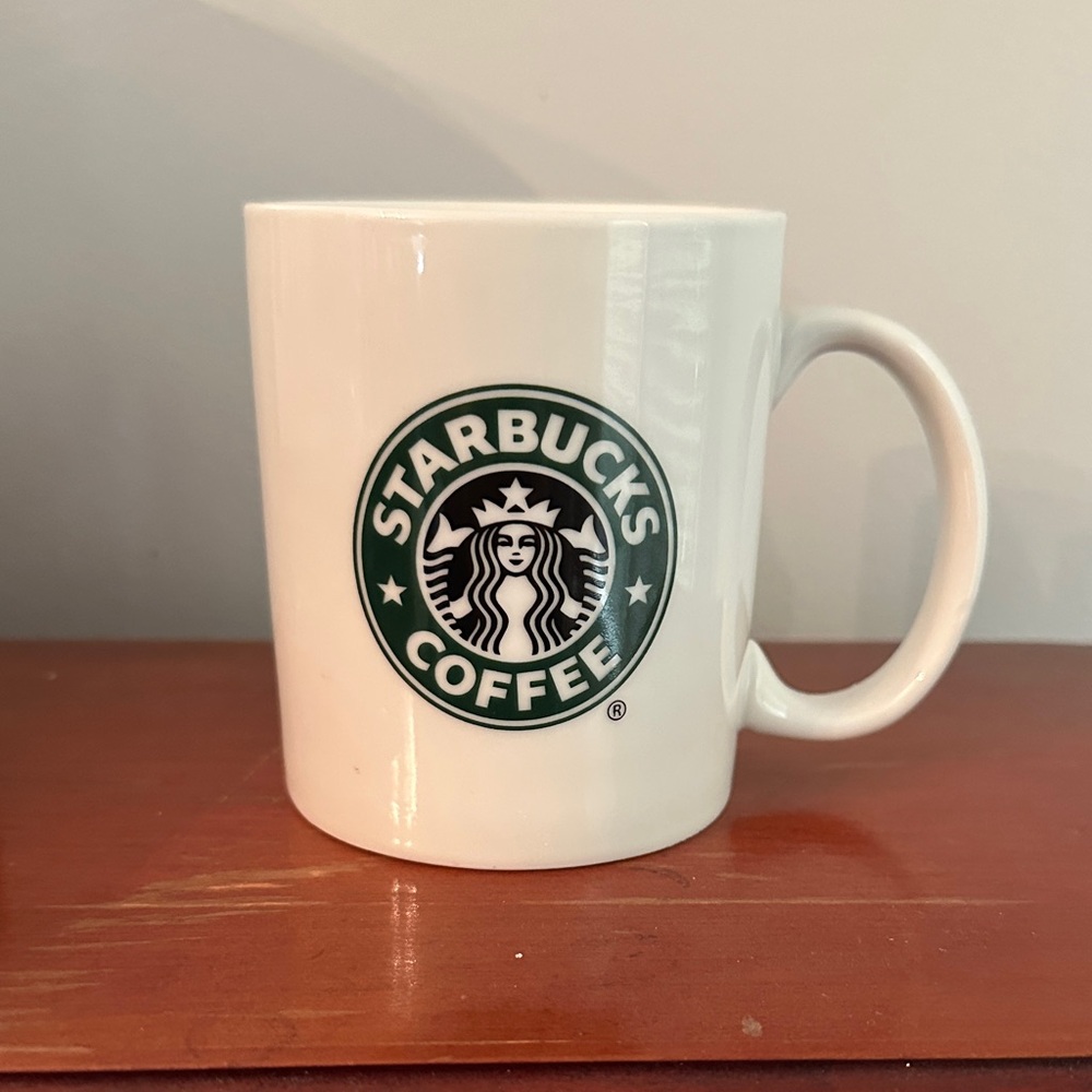 Starbucks Green and White Logo Mug